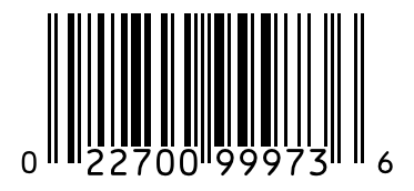 Barcode 022700999736