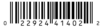 Barcode 022924414022