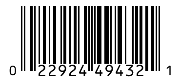 Barcode 022924494321