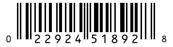 Barcode 022924518928