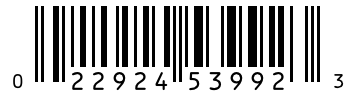Barcode 022924539923