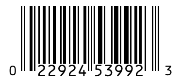 Barcode 022924539923