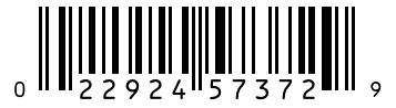 Barcode 022924573729