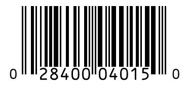Barcode 028400040150