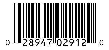 Barcode 028947029120