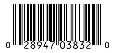 Barcode 028947038320