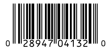 Barcode 028947041320