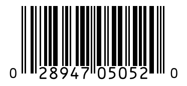 Barcode 028947050520