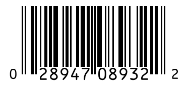 Barcode 028947089322