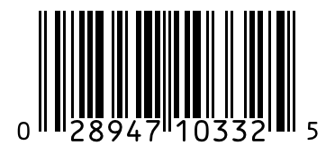 Barcode 028947103325