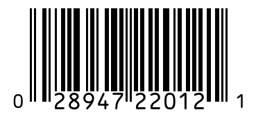 Barcode 028947220121