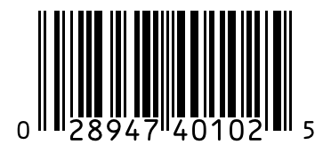 Barcode 028947401025