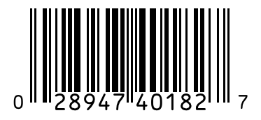 Barcode 028947401827