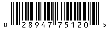Barcode 028947751205
