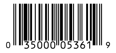 Barcode 035000053619