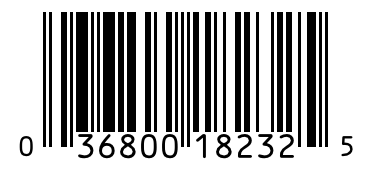 Barcode 036800182325