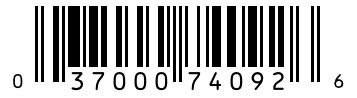Barcode 037000740926