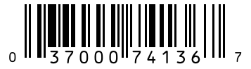 Barcode 037000741367