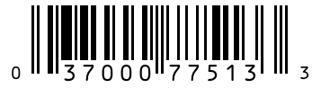 Barcode 037000775133
