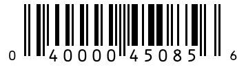 Barcode 040000450856