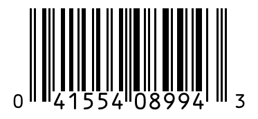 Barcode 041554089943