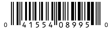 Barcode 041554089950