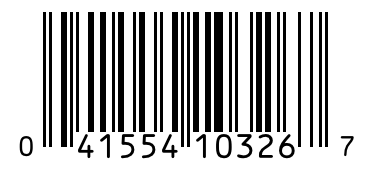Barcode 041554103267