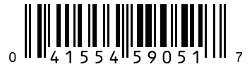 Barcode 041554590517