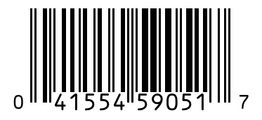 Barcode 041554590517