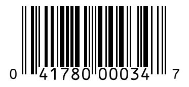 Barcode 041780000347