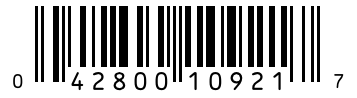 Barcode 042800109217
