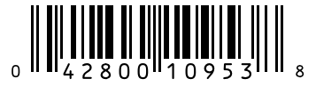 Barcode 042800109538