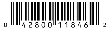 Barcode 042800118462