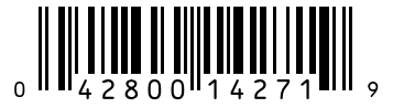 Barcode 042800142719