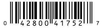 Barcode 042800417527