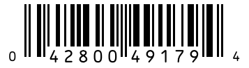 Barcode 042800491794