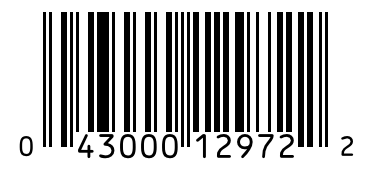 Barcode 043000129722
