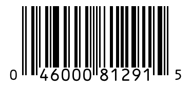 Barcode 046000812915