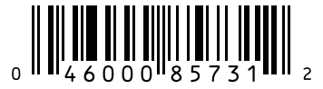 Barcode 046000857312
