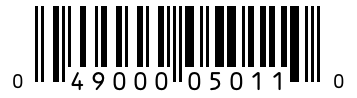 Barcode 049000050110