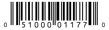 Barcode 051000011770