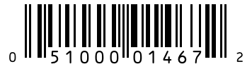 Barcode 051000014672