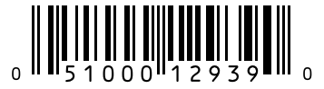Barcode 051000129390