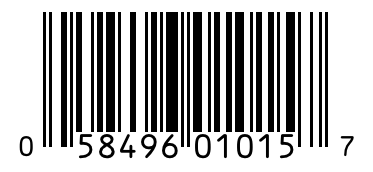 Barcode 058496010157