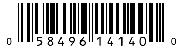Barcode 058496141400
