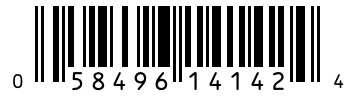 Barcode 058496141424
