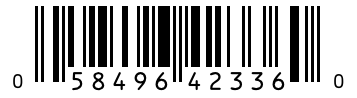 Barcode 058496423360