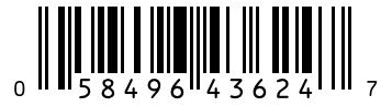 Barcode 058496436247