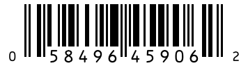 Barcode 058496459062
