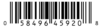 Barcode 058496459208